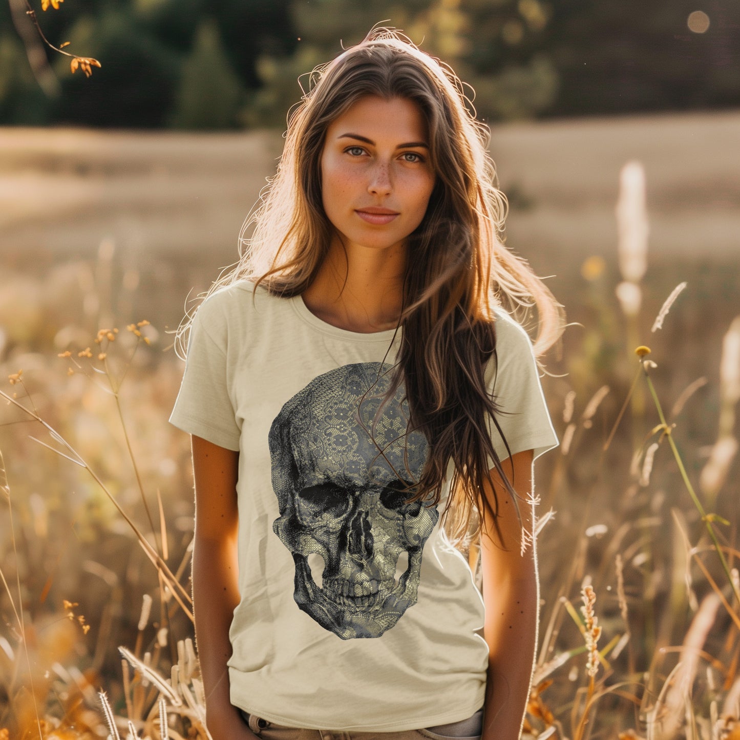 Lace Skull
