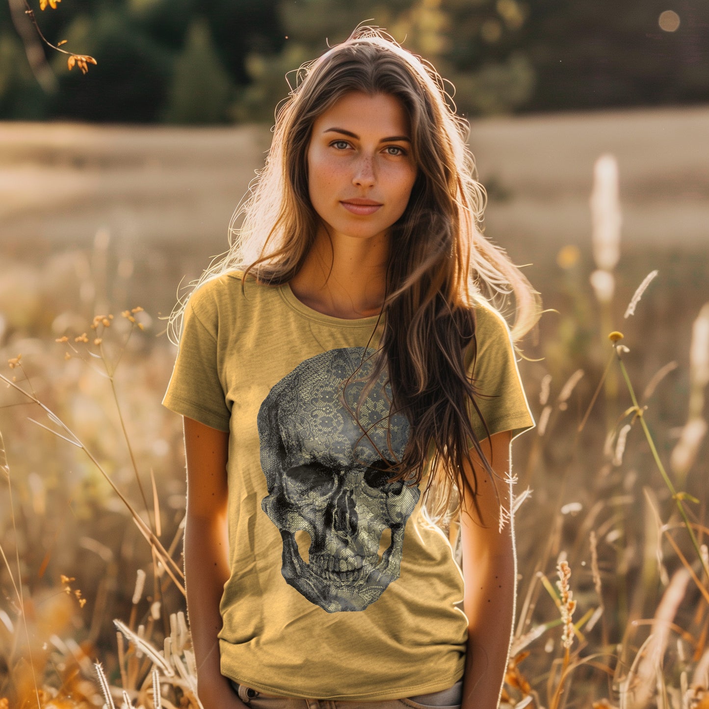 Lace Skull