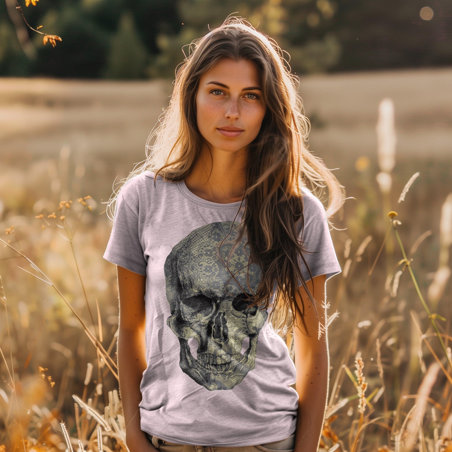 Lace Skull