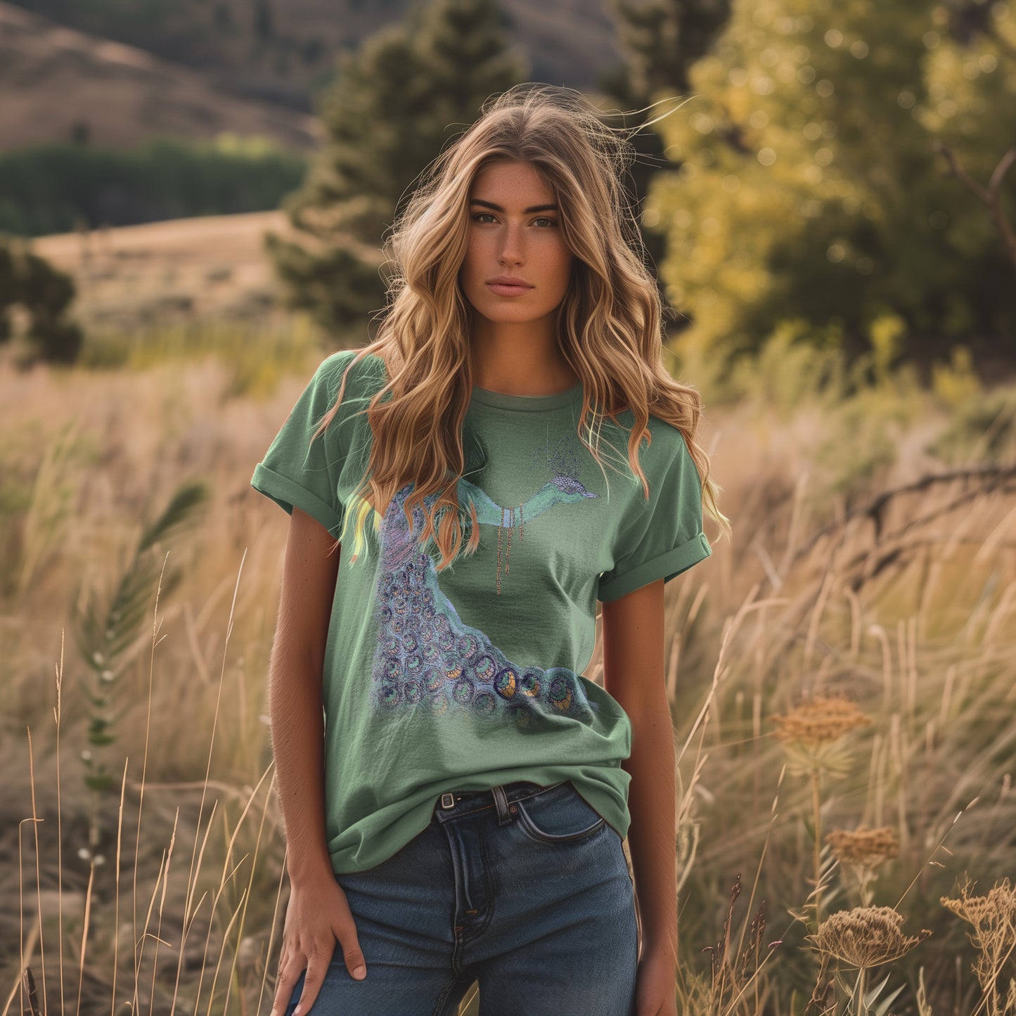 Fancy Peacock