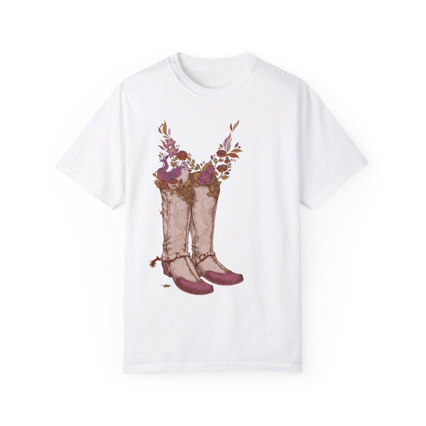 Floral Boots