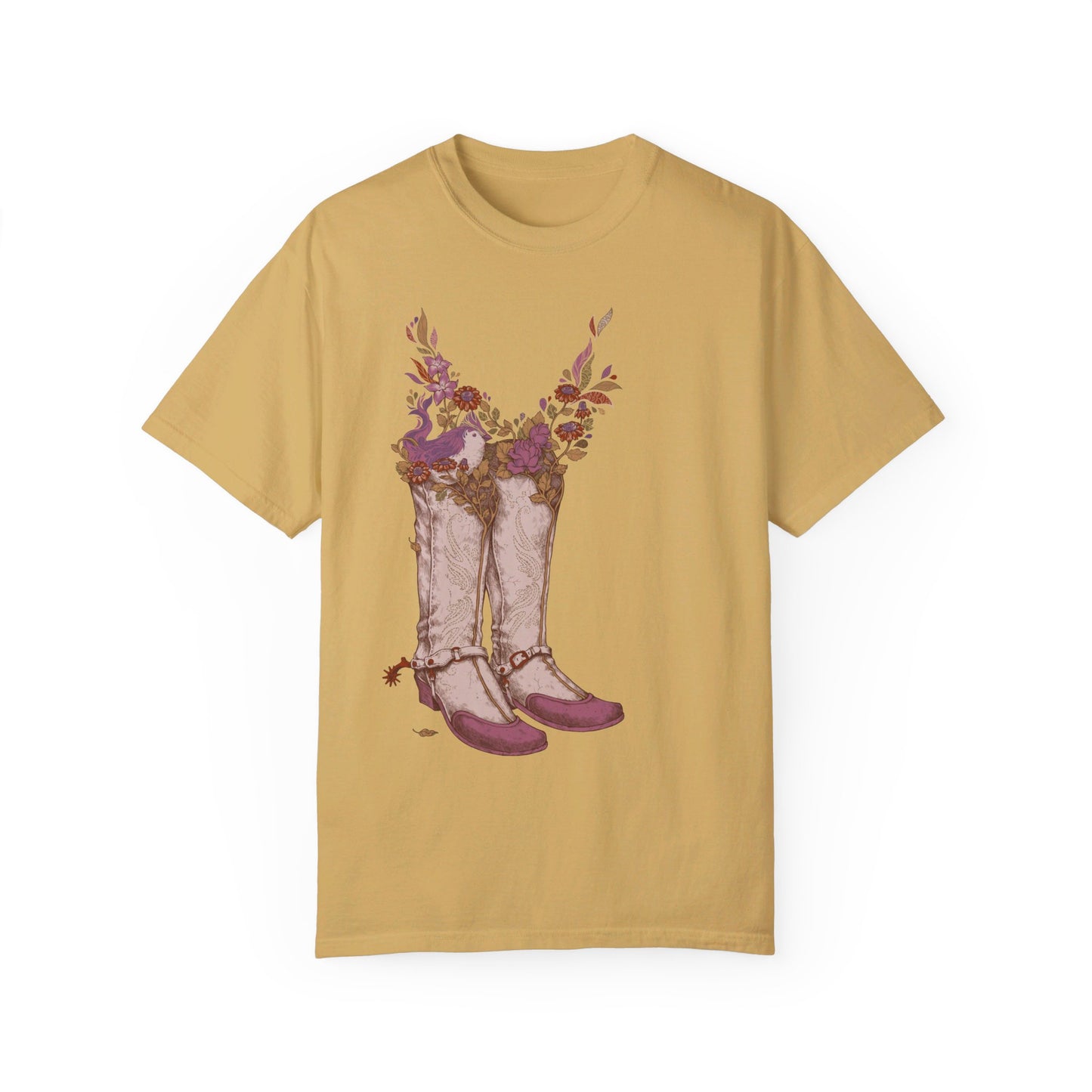 Floral Boots