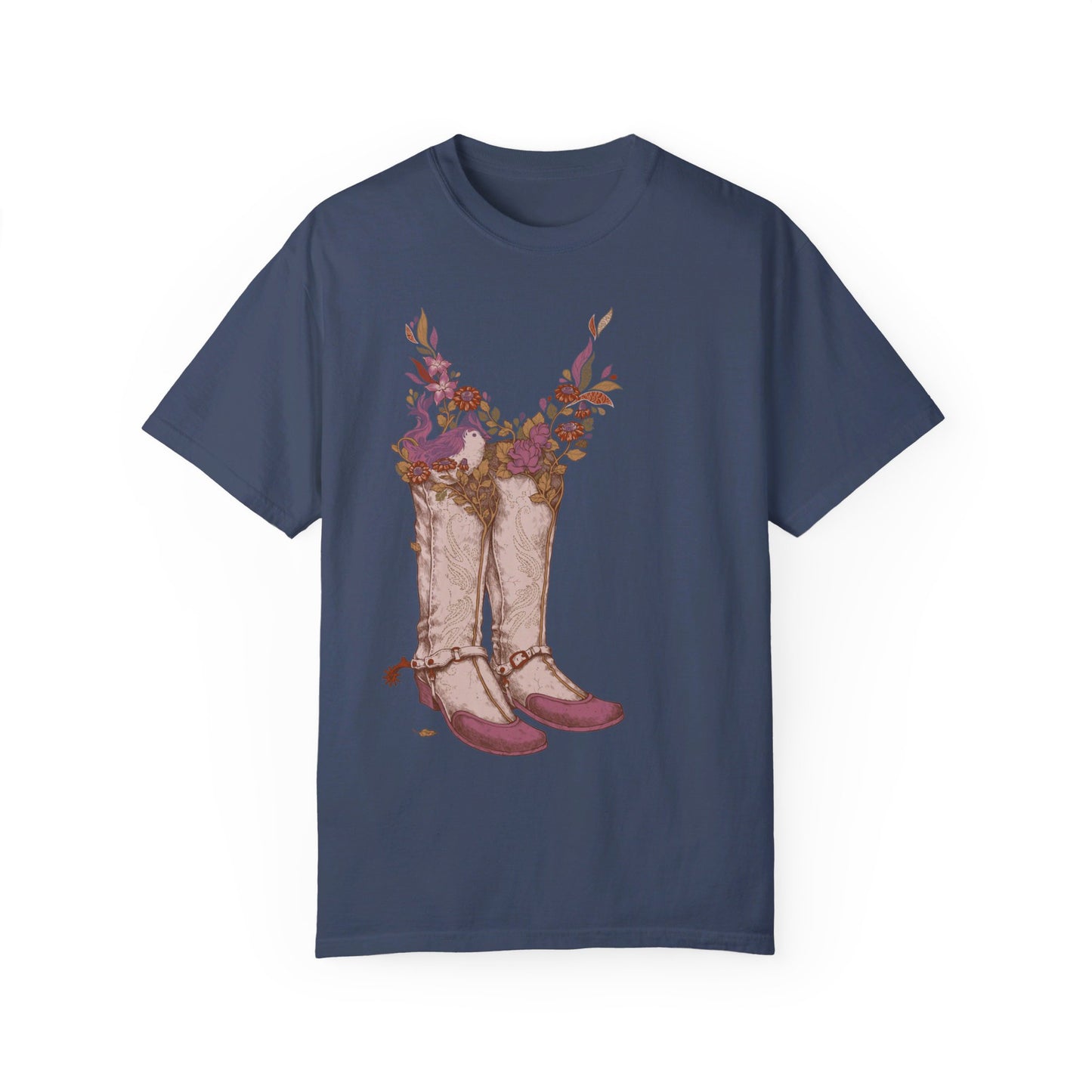 Floral Boots