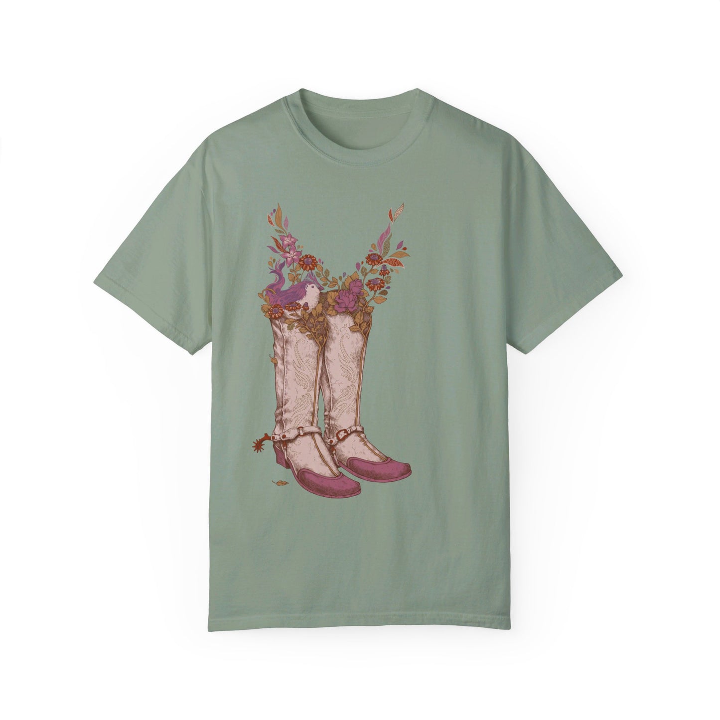Floral Boots