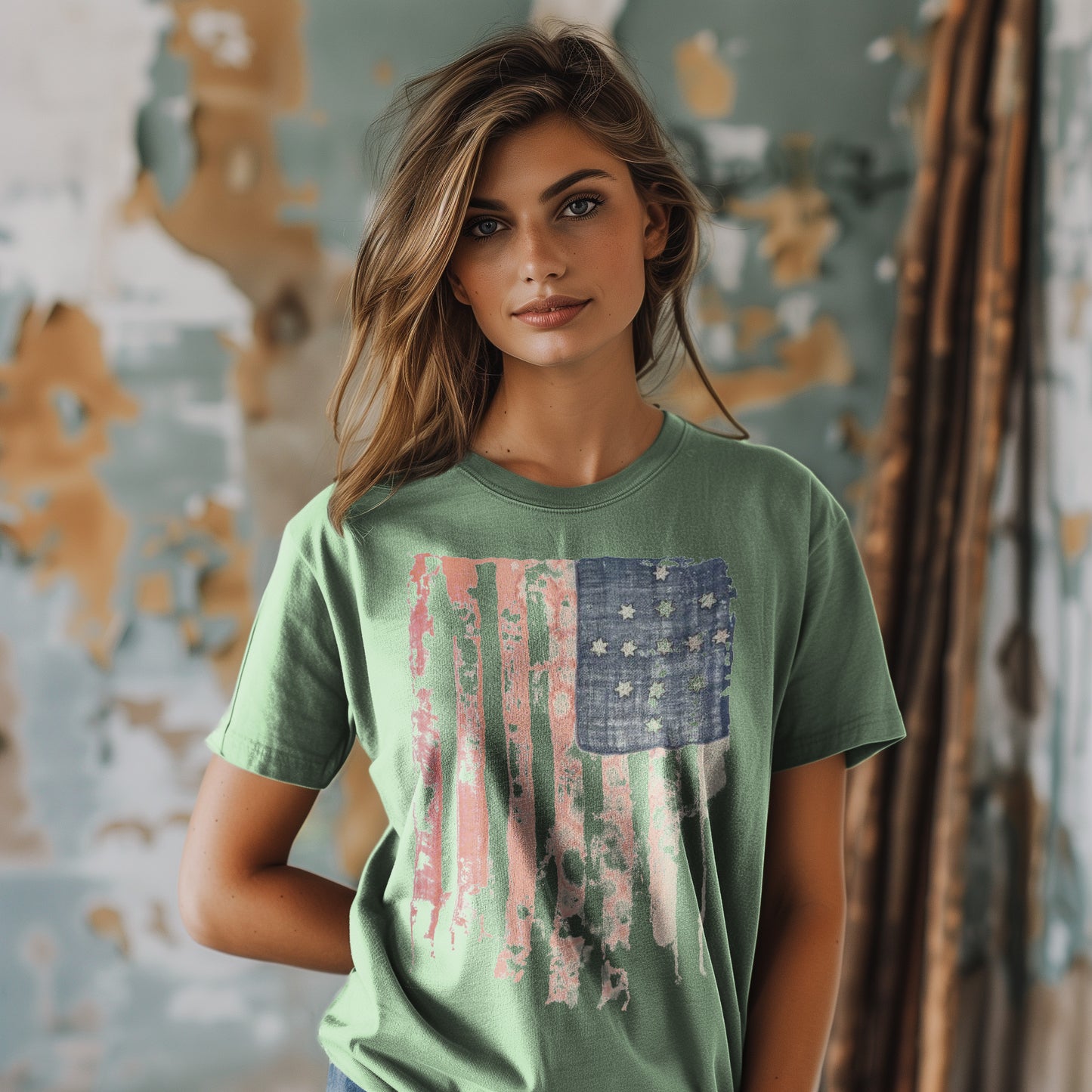 Vintage American Flag