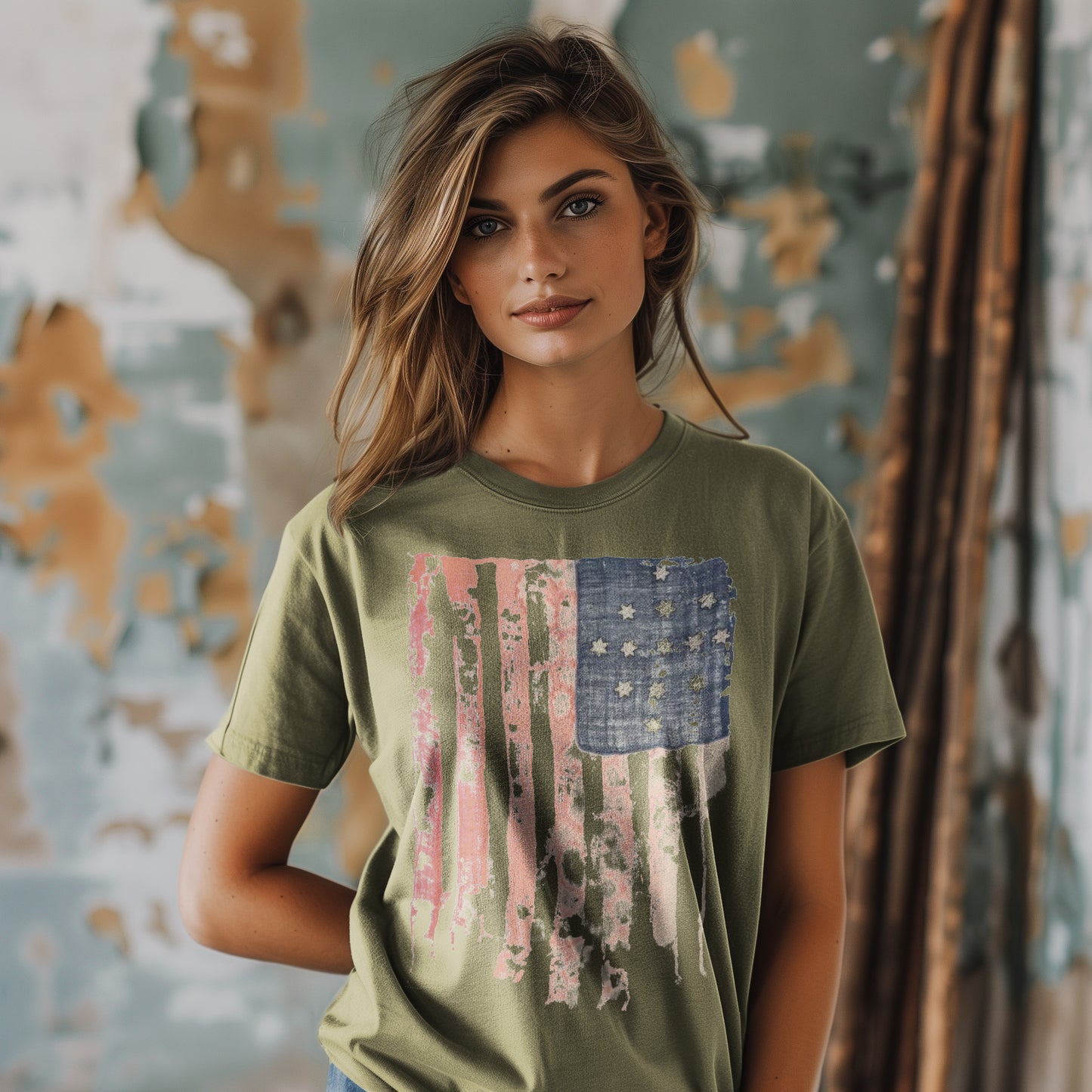 Vintage American Flag