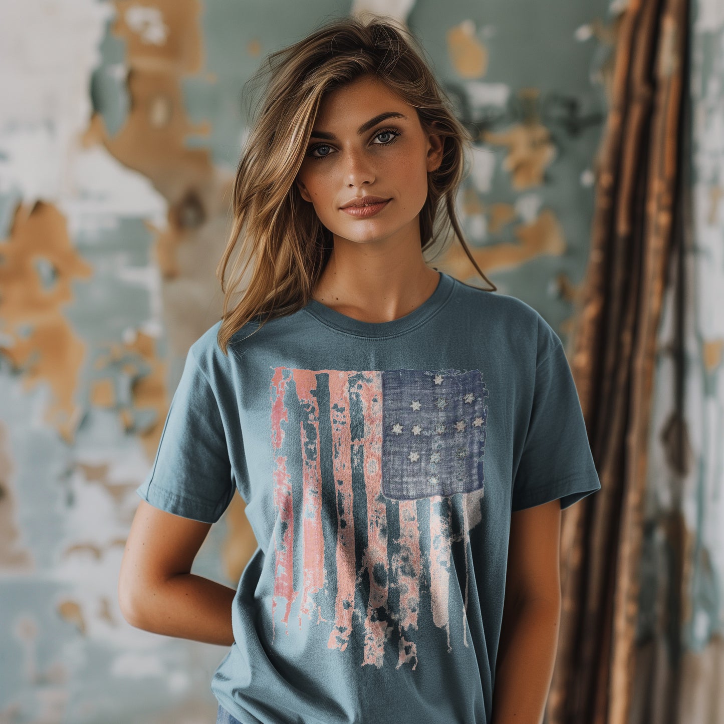 Vintage American Flag