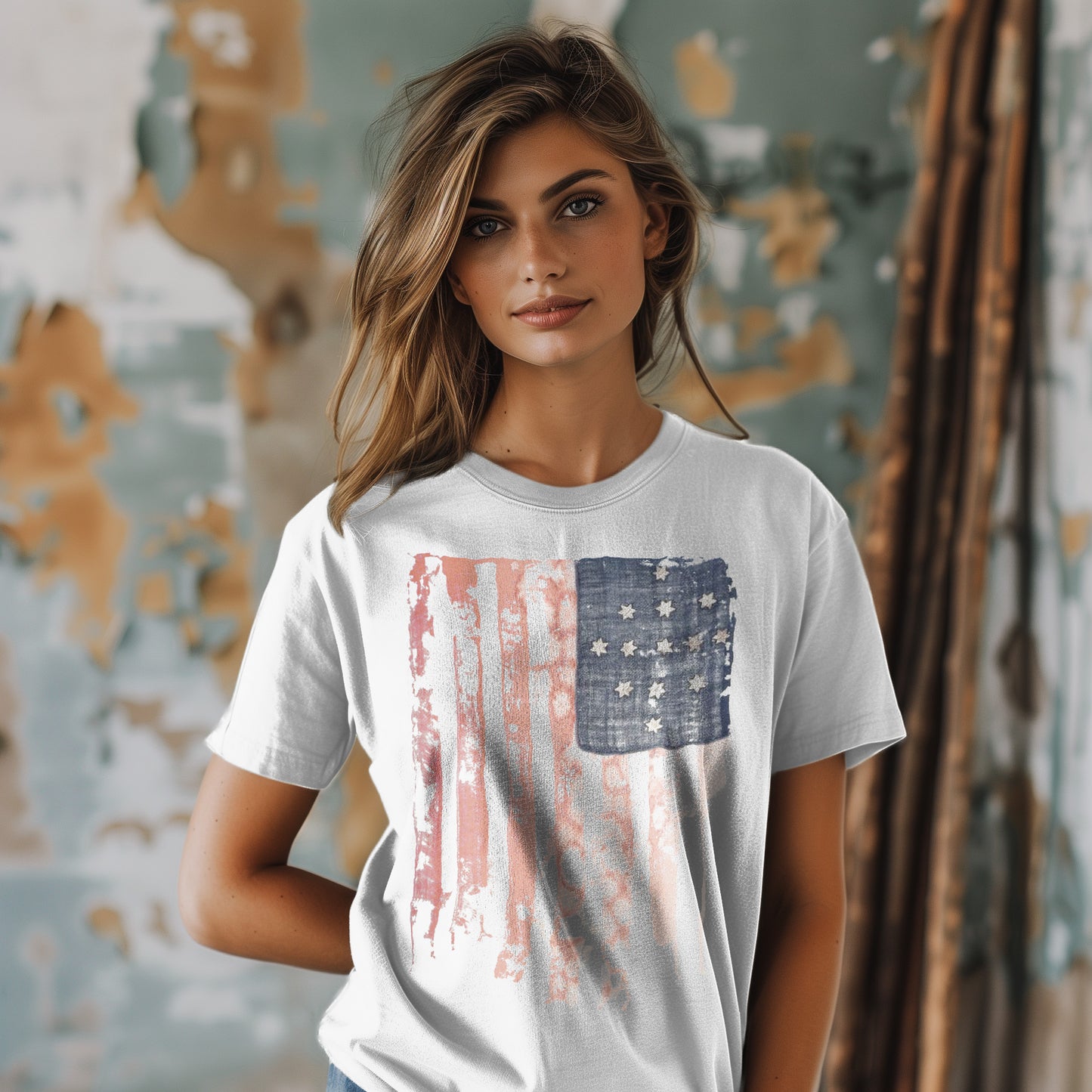 Vintage American Flag