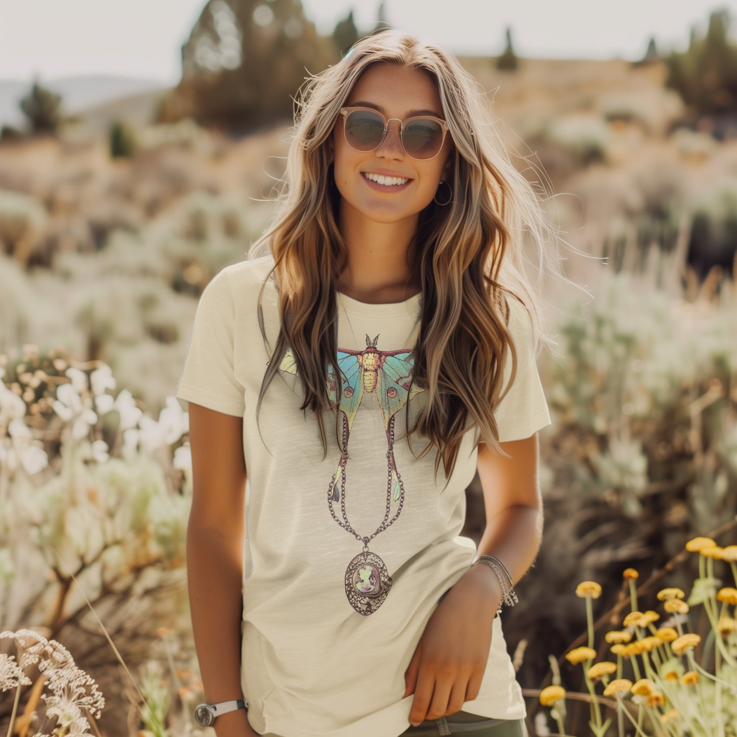 Moth Necklace